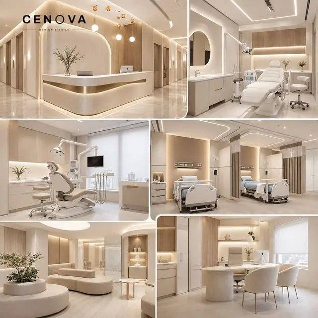 Phối cảnh 3D Trong phòng điều trị — mẫu 119