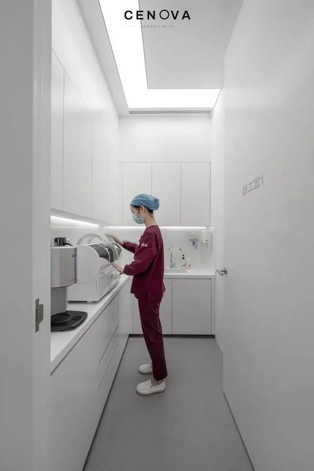Phối cảnh 3D Trong phòng điều trị — mẫu 126