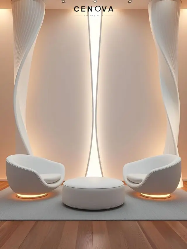 Phối cảnh 3D Khu tiếp khách — mẫu 57