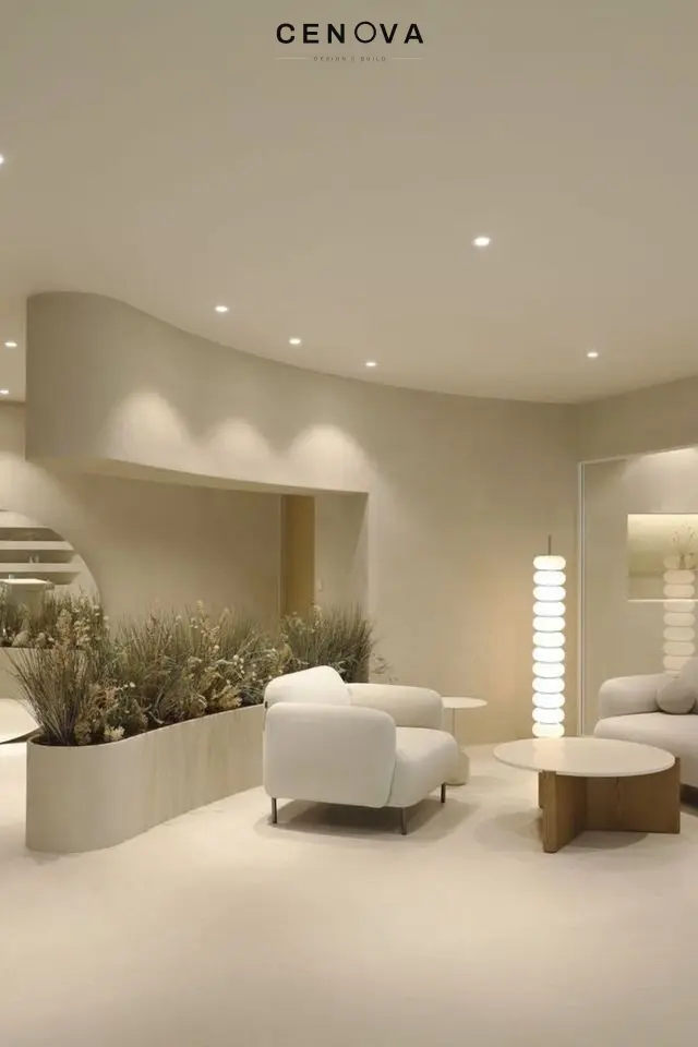 Phối cảnh 3D Khu tiếp khách — mẫu 58