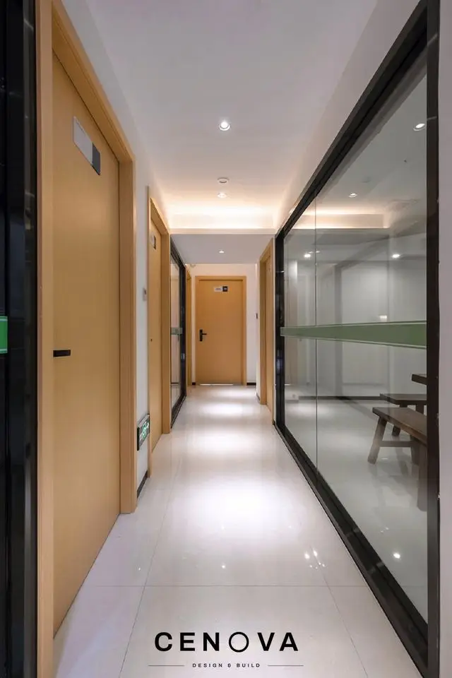Phối cảnh 3D Hành lang cửa phòng — mẫu 78