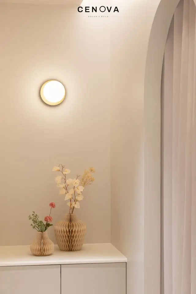 Phối cảnh 3D Hành lang cửa phòng — mẫu 96